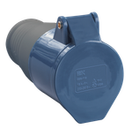 Розетка переносная ССИ-223 32А-6ч/200-250В 2P+PE IP44 IEK