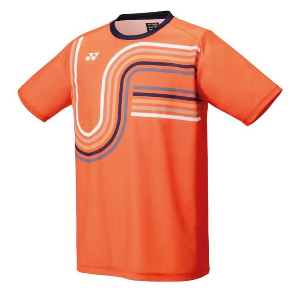 Мужская теннисная футболка Yonex Practice - high orange