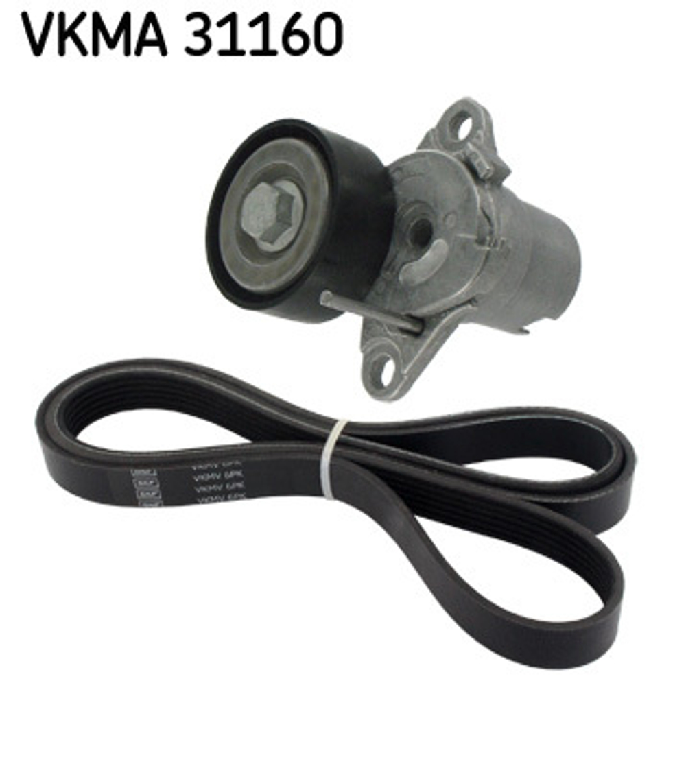 SKF - VKMA31160-SKF - V-ribbed Belt Set