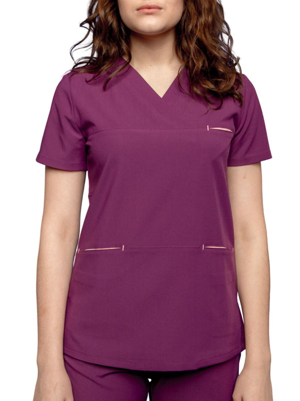 Туника медицинская женская Pulse 256 Louisiana, R143 пурпурно-фиолетовый, XS