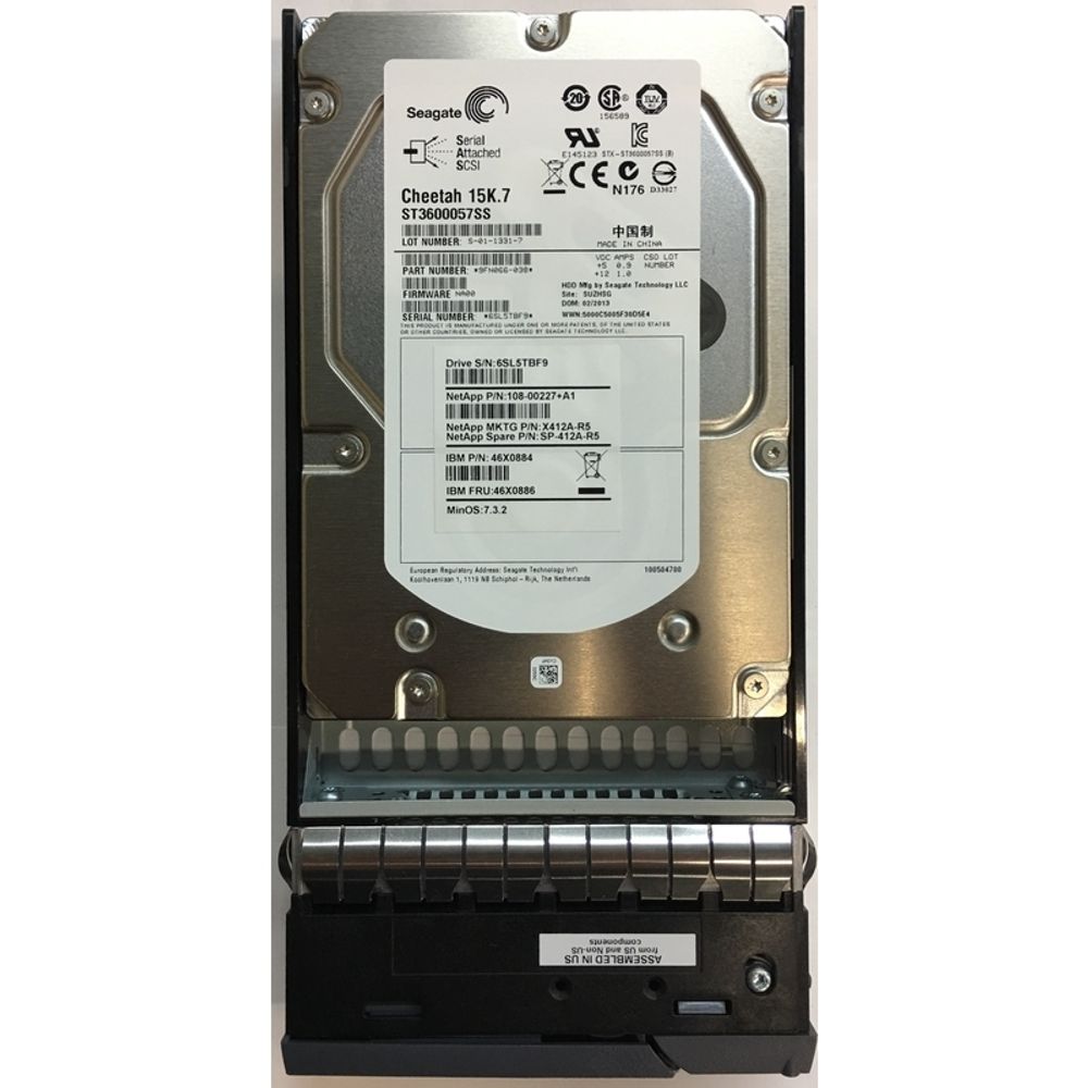 Жесткий диск Seagate CHEETAH 600GB 3.5&quot; SAS 9FN066-038