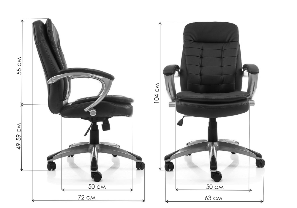 Компьютерное кресло Woodville Palamos черное