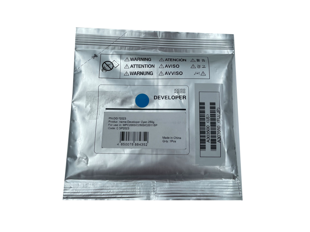 Девелопер для RICOH MPC2003/C2503/C2011SP (CET) Cyan, 235г, DGP2023