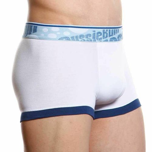 Мужские трусы хипсы Aussiebum Flaunt Hip Blue &amp; White AB00274