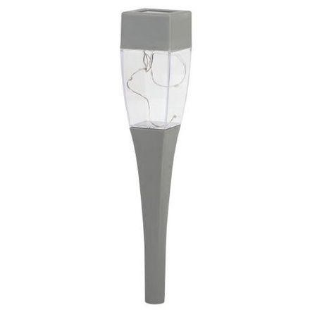 Светильник садовый SL-SS38-GLOW-2 38см солнечная батарея сталь пластик сер. ЭРА Б0032578