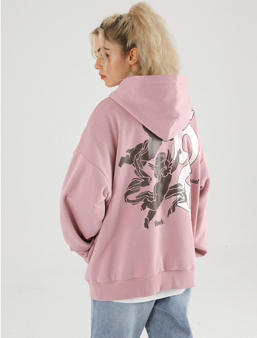 Худи HARSHandCRUEL "Angels" Oversized Hoodie