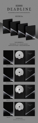 Альбом BLACKPINK - DEADLINE (SILVER Ver.)