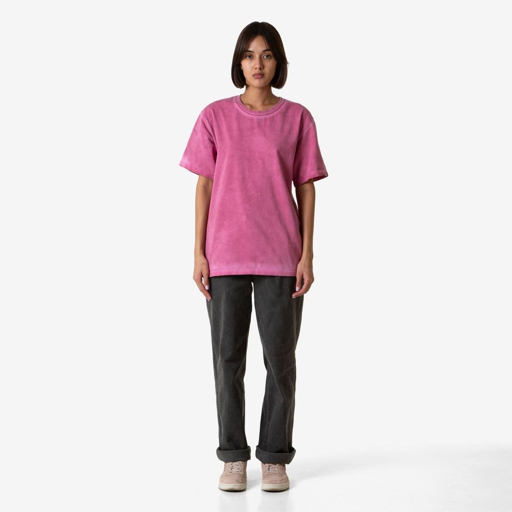 Купить Футболка Меч SS24 Garment Dyed Pink розовая Футболка Меч SS24 Garment Dyed Pink розовая