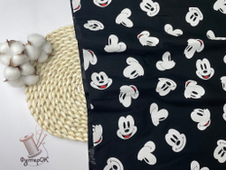 Кулирка ХБ мышки на черном