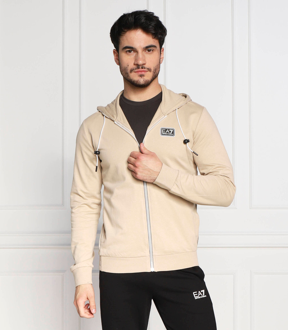Худи EA7 - бежевый(3RPM25 PJ05Z)