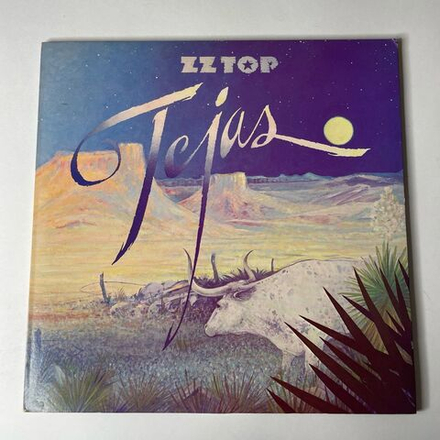 Винтажная виниловая пластинка LP ZZ Top Tejas (USA 1980)