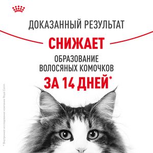 Пауч Royal Canin Hairball Care для взрослых кошек, для снижения риска образования волосяных комочков, мелкие кусочки в соусе