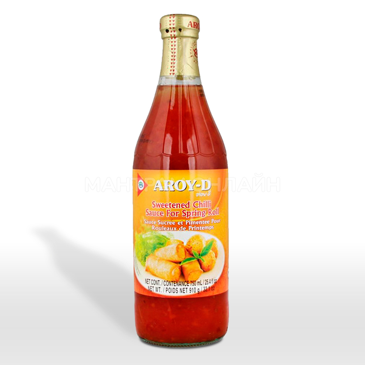 СТОП-ЦЕНА Соус Сладкий Чили для Спринг Роллов Aroy-D Sweet Chilli Sauce for Spring Roll 910 г