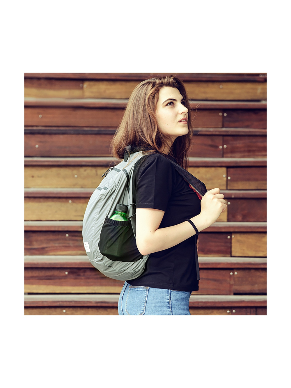 Рюкзак Naturehike 18L NH17A012-B Ultra-Light компактный серый