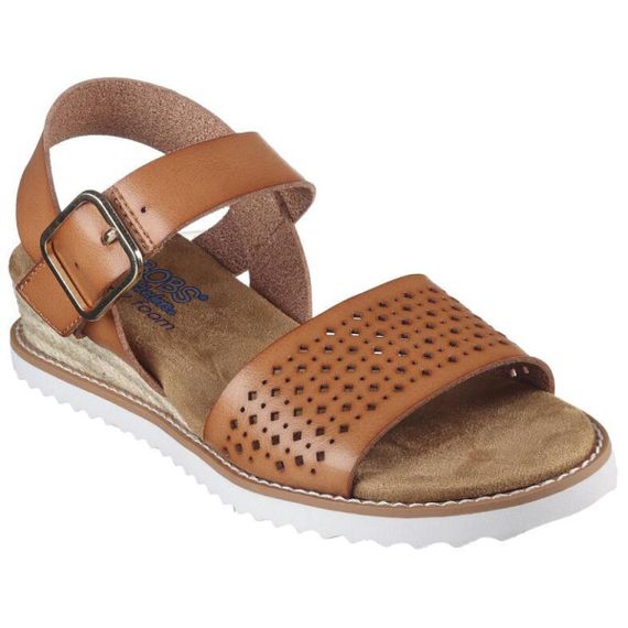 Skechers Bobs Desert Kiss - Sunny Flair 'Brown'