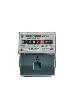 Счетчик электроэнергии однофазный Меркурий 201.7 (5-60А)