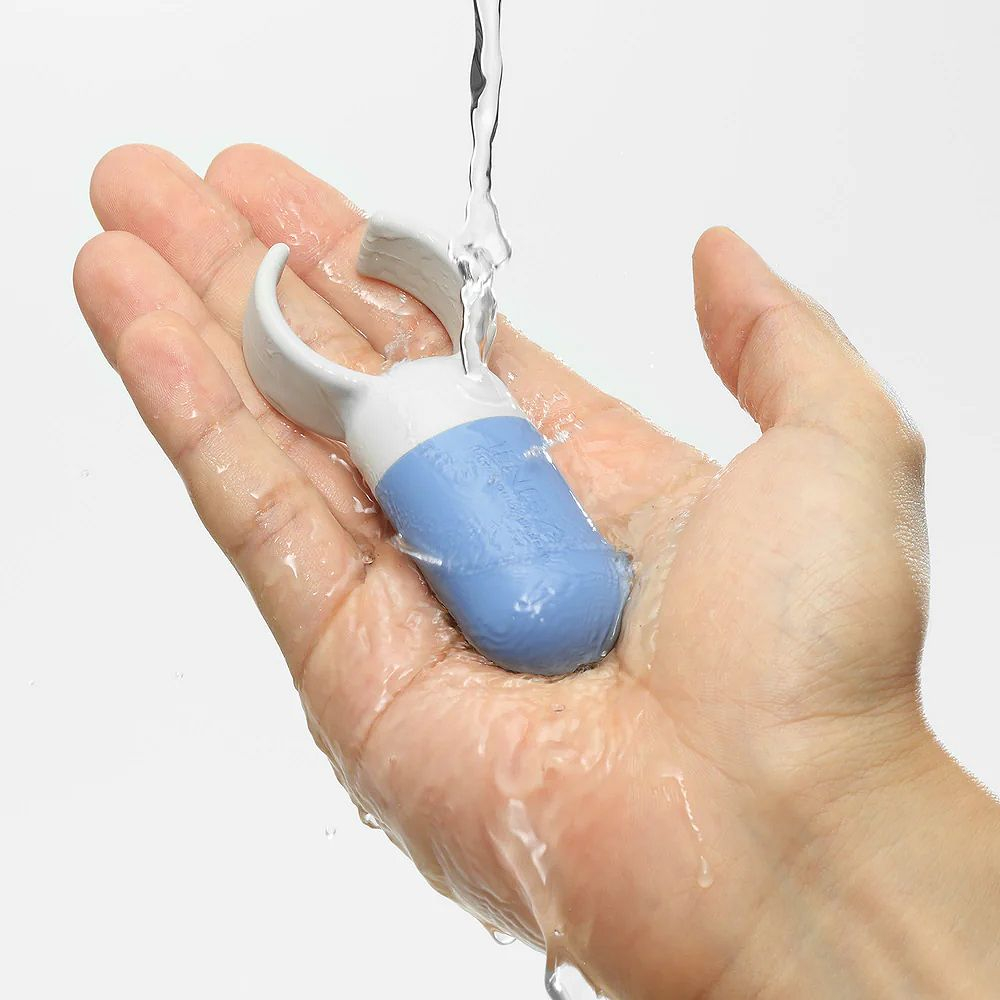 Tenga SVR One Gray - Эрекционное кольцо с вибрацией, серое
