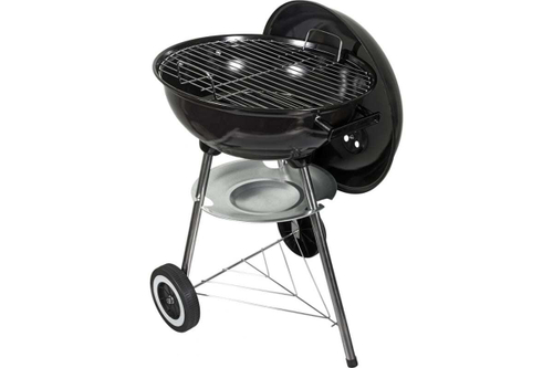 ЖАРОВНЯ BOYSCOUT С КРЫШКОЙ/НА КОЛЕСАХ D40,5СМ H68СМ 61252