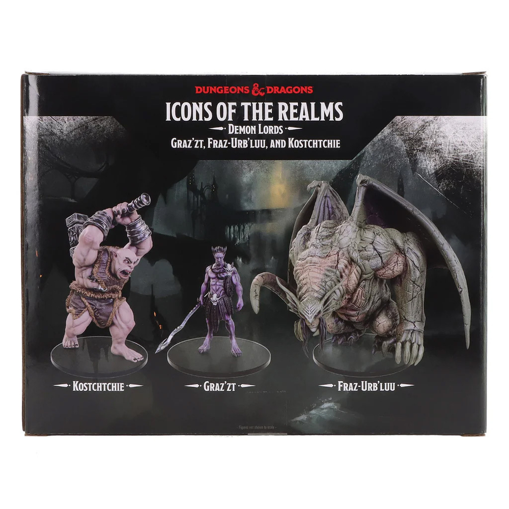 D&D Icons of the Realms: Demon Lords - Graz'zt, Fraz Urb'luu, and Kostchtchie