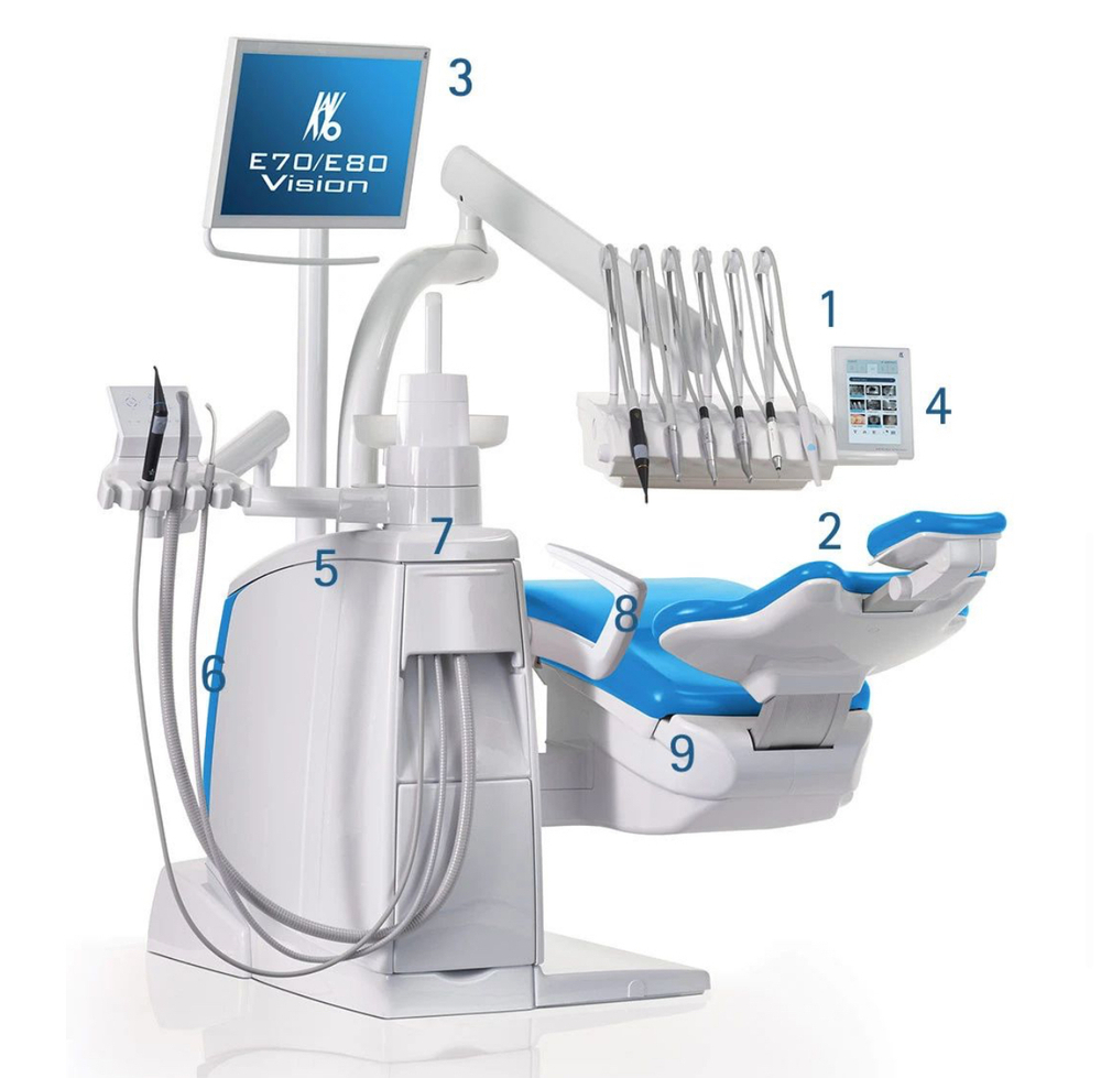 Стоматологическое кресло ESTETICA E70/E80 Vision