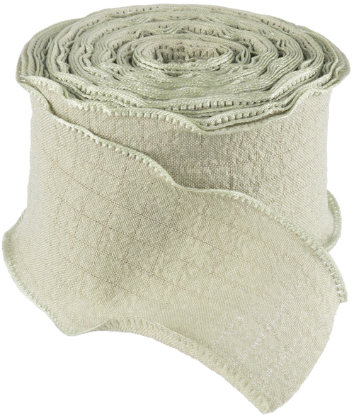 Лента тканевая, Нежная волна, Авокадо 4 см К