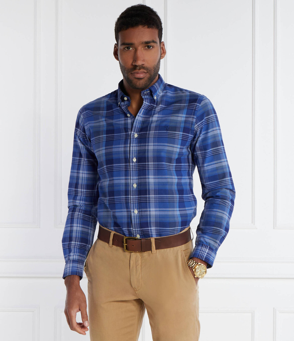 Рубашка POLO RALPH LAUREN - голубой(710939472)