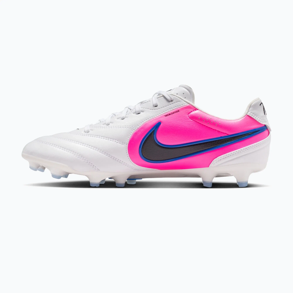 Футбольные бутсы Nike Tiempo Ligera Pro FG white/racer blue/pink blast/black