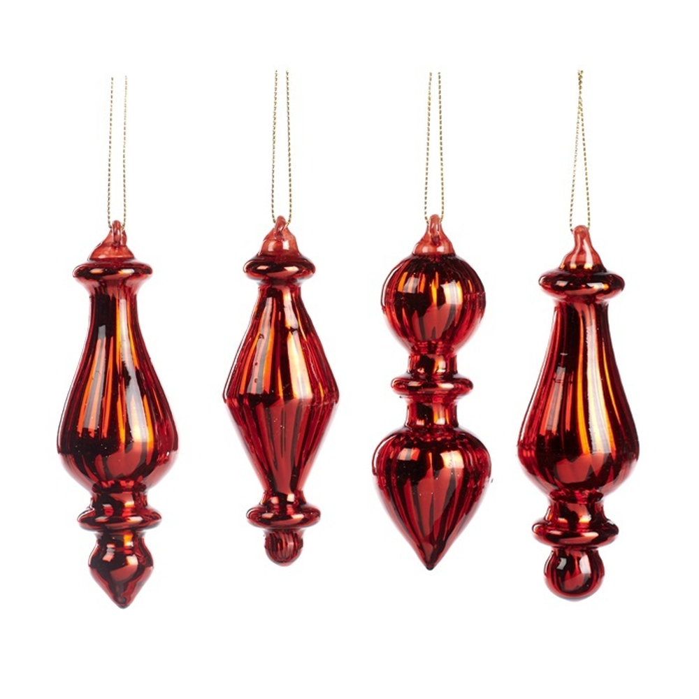 Сосулька красная 12 см [Арт.P 32342]