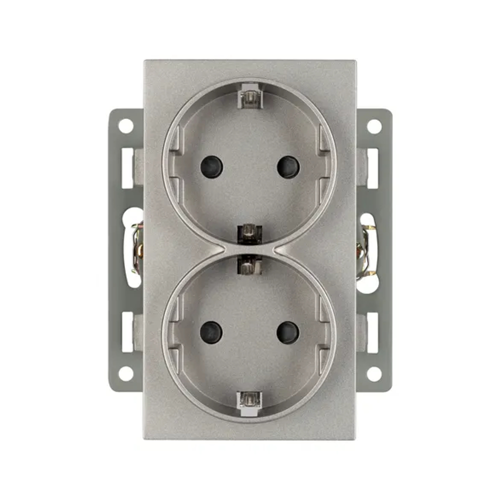 Механизм электрической розетки SCT-MEUD-PL-GR (250V, 16A) (Arlight, -) 043766