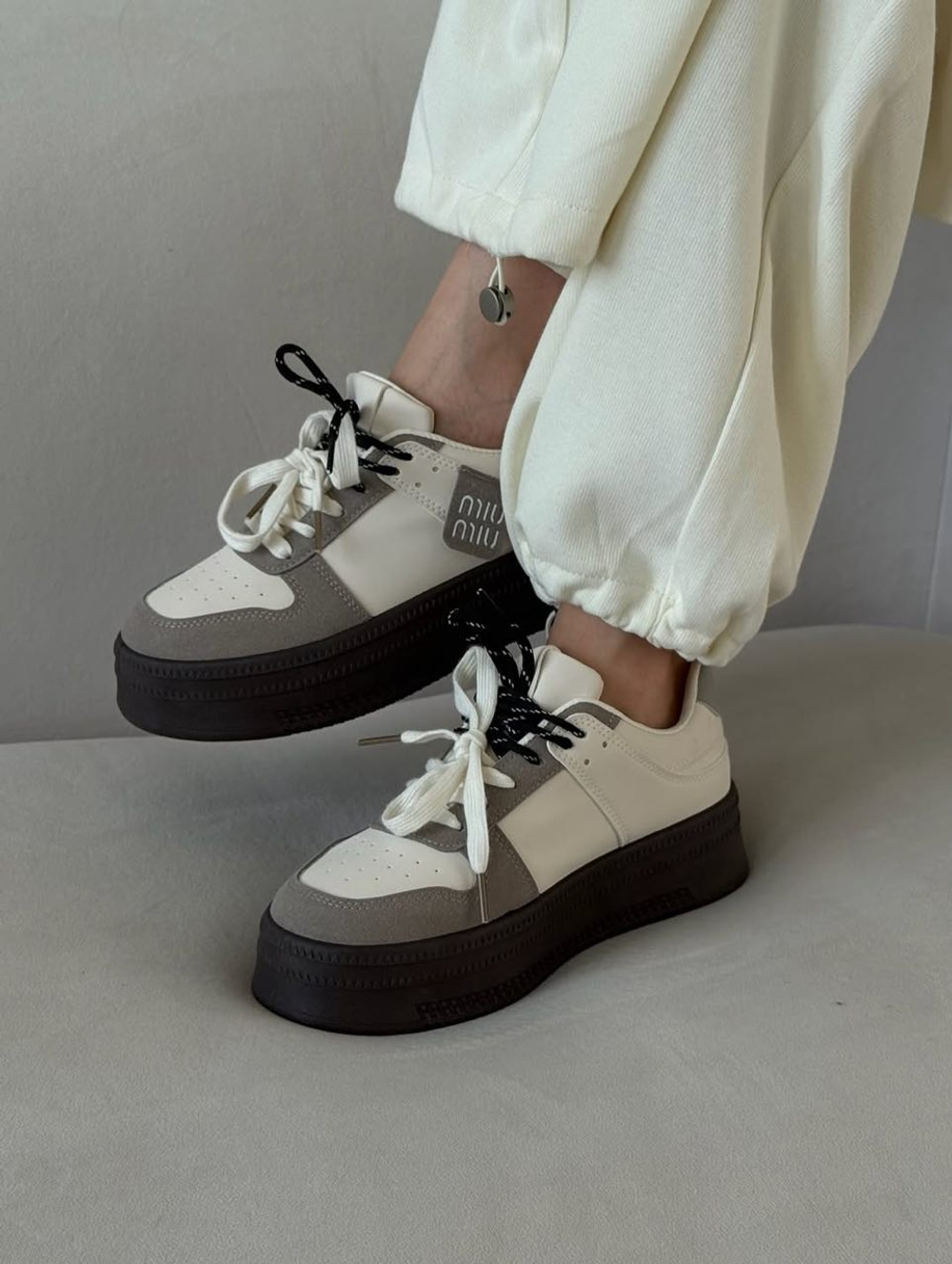 Кеды из эко кожи