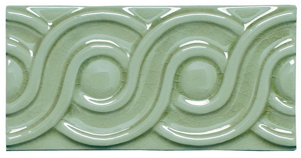 Бордюры ADEX MODERNISTA Relieve Clasico C/C Verde Claro