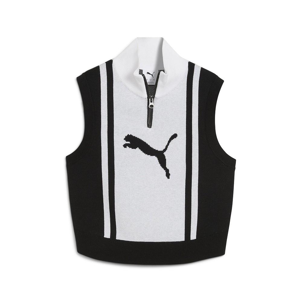 Женский жилет PUMA FUTURE.ARCHIVE Half-Zip Knitted Tank