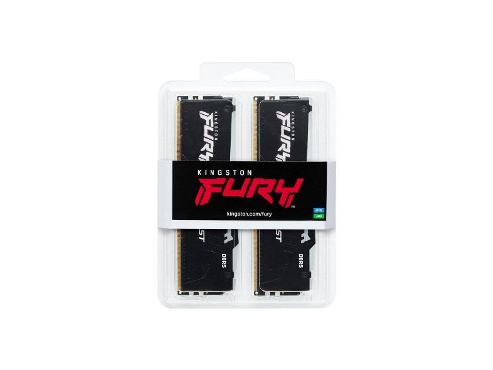 Оперативная память Kingston Fury KF552C36BBEAK2-32, DDR5 2х 32ГБ 5200 МГц, DIMM, RTL