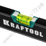 KRAFTOOL 300 мм, усиленный профиль, с зеркальным глазком, магнитный уровень (34784)