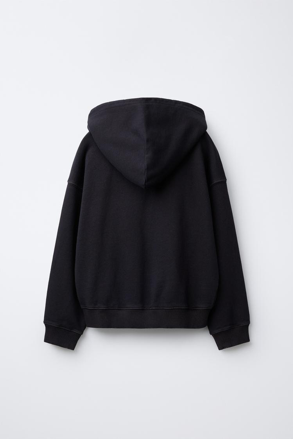 ZARA ТОЛСТОВКА НА МОЛНИИ, МЯГКИЙ СЕРЫЙ