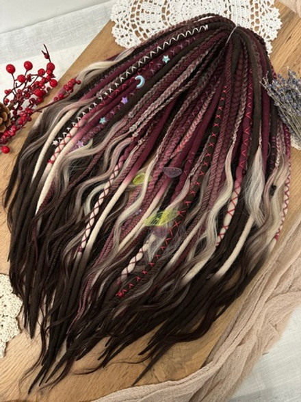 Войлочные дреды + кудри