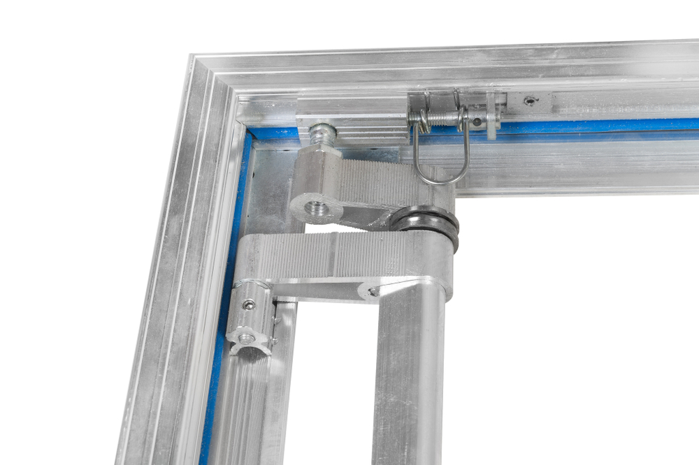 Люк под плитку двухдверный Модерн Мини 900х300 мм