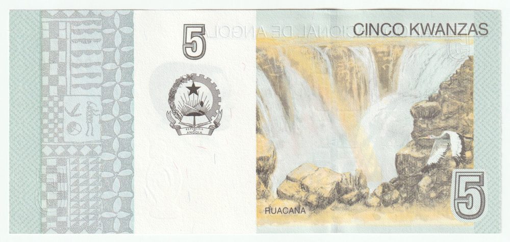 Angola, 5 Kwanzas, 2012, UNC