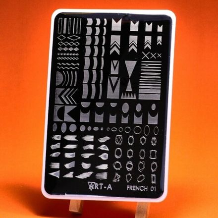 Пластина для стемпинга Art-A MAX French 01