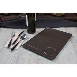 Блюдо прямоугольное 35*24 см h2,2 см борт Side Up2 с выемкой для соусника   P.L. [3]