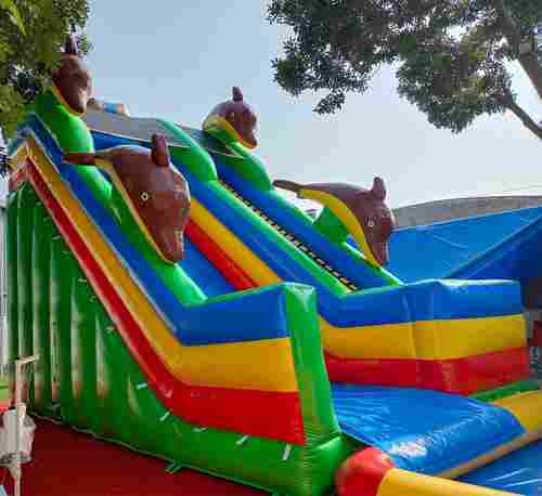 Водная горка с бассейном «Морская волна», 15×5×8 м