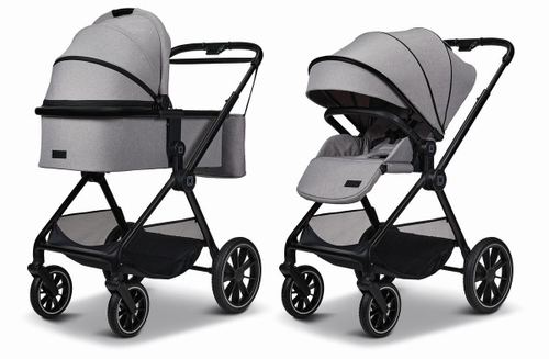 Коляска 2 в 1 Moon Clicc 2025 Stone/Melange