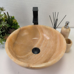 Раковина из оникса Bowl Yellow TinLip BO-62895 40*40*15 140