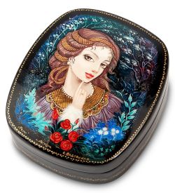 Народные промыслы ШК-30/ 24-A Шкатулка «Розы»