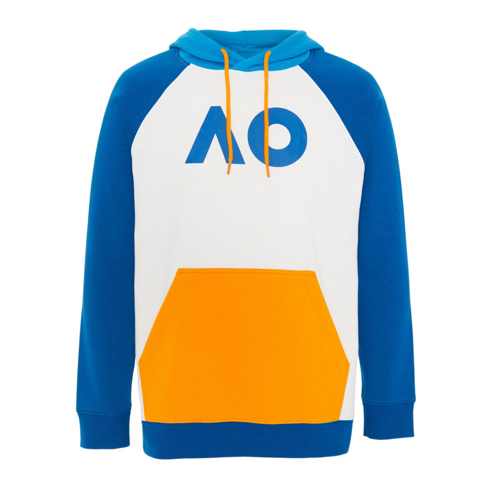 Мужская кофта теннисная Australian Open Tricoulor Hoody Men - Blue, Multicoloured