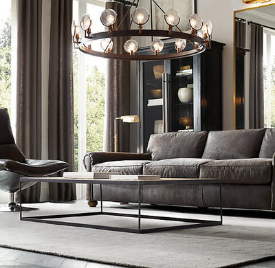 люстра Gaslight Lens Chandelier 8