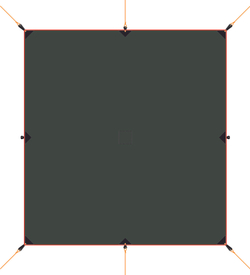 ТЕНТ TATONKA TARP 3M X 3,2M