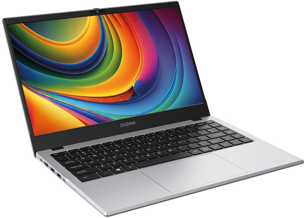 Ноутбук  Digma Digma EVE P4851 14 ", Intel N, 8 Гб RAM, 256 Гб SSD, UHD Graphics, Серебристый