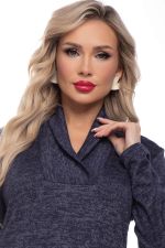 Платье "Анита" (темно-синее) П7606 LT Collection (Акция)