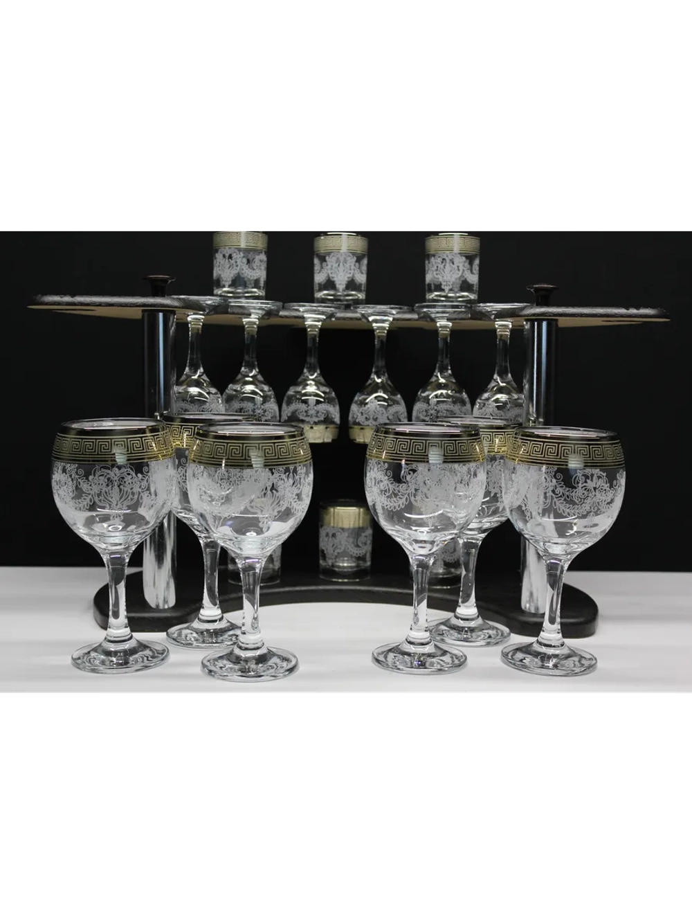 Барный набор 18 предметный с фужером